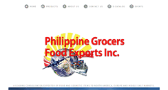 Desktop Screenshot of philippinegrocers.com